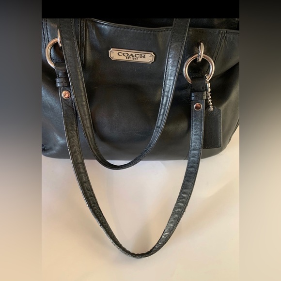 Coach Gallery tote black leather - Picture 1 of 11